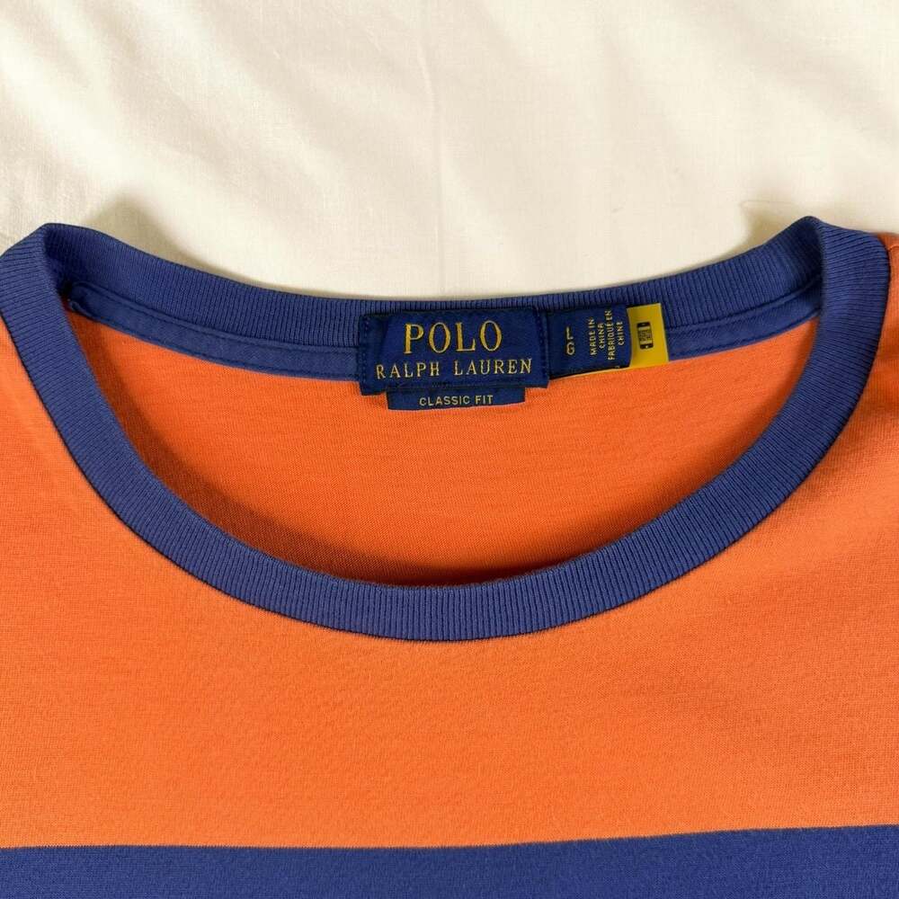 Polo Ralph Lauren Classic Fit Colorblock Stripe T-Shirt Men’s Large